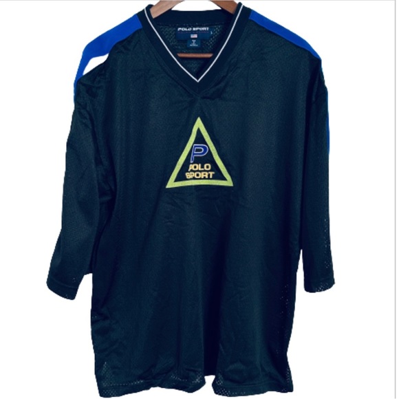 Polo Ralph Lauren | Shirts | Vtg 9s Hip Hop Ralph Lauren Polo Sport L ...